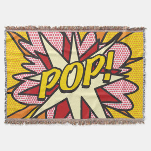 Cobertor Retro-Retrópico de pop