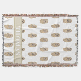 Cobertor Reversível do Ouro Apricot Personalizado