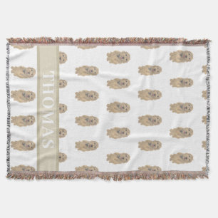 Cobertor Reversível do Ouro Apricot Personalizado