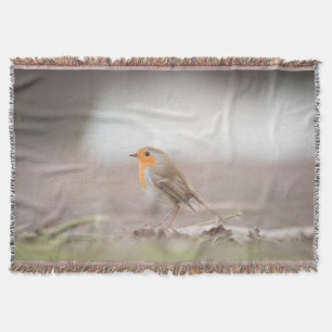 Cobertor Robin Bird Nature Foto