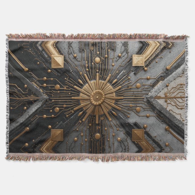 Cobertor Roda do ouro (Frente)