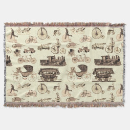 Cobertor Rodas Vintage