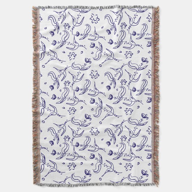 Cobertor rosa desenhando um padrão sem soldadura (Frente Vertical)