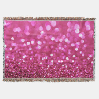 Cobertor Rosa Escuro: Abstrato elegante.