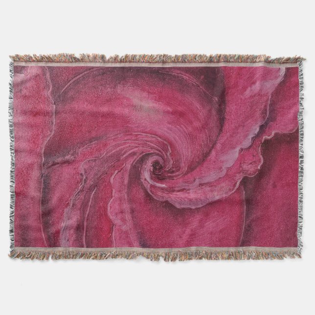 Cobertor Rosa vermelha fechada (Frente)