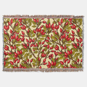 Cobertor Rosa, vermelho, verde, amarelo