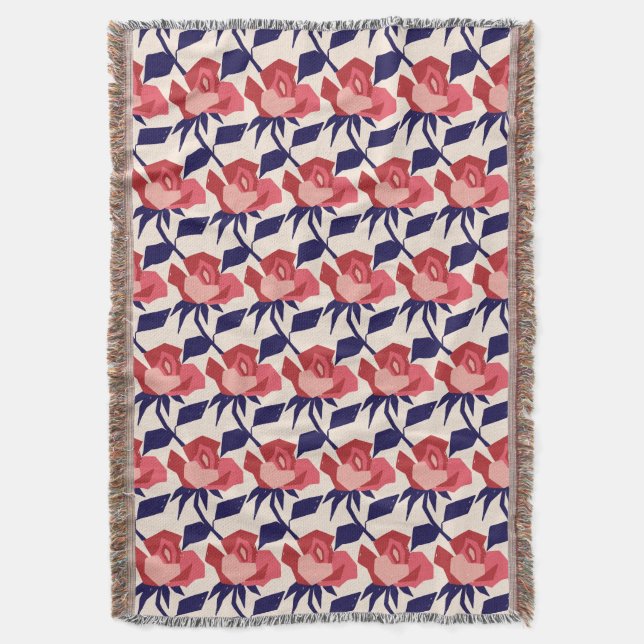 Cobertor Rosa Whimsy (Frente Vertical)