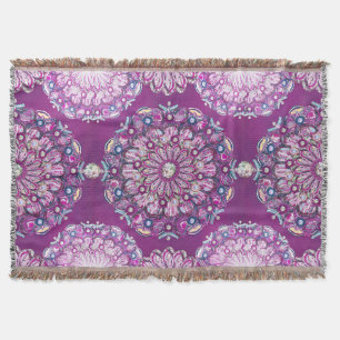 Cobertor Rosace vermelho cardinal