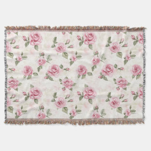 Cobertor Rosas bonito Rosa Floral Natal