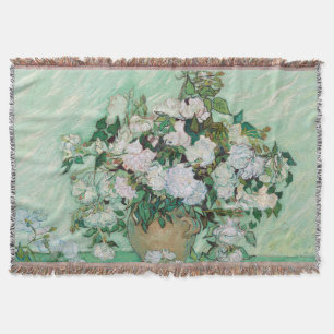 Cobertor Rosas por Vincent van Gogh