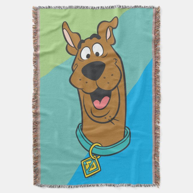 Cobertor Rosto Scooby-Doo Sorrindo (Frente Vertical)