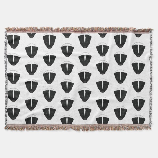 Cobertor Rosto Skunk (Frente)