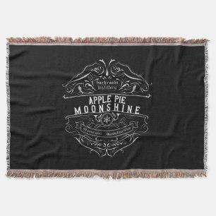 Cobertor Rótulo de Moonshine Appalachia
