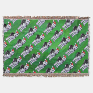 Cobertor Rouco festivo em Santa Chapéu em Verde