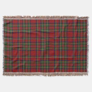 Cobertor Royal Stewart Tartan Xadrez tradicional Natal