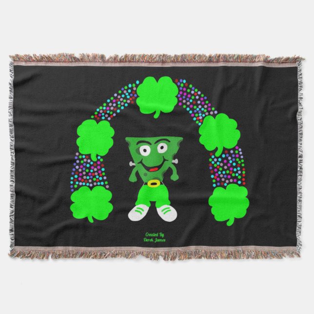 Cobertor Rua, FrankenCheese Throw Blanket de Patrick (Frente)