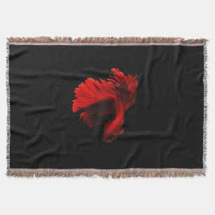 Cobertor Ruby Red Siamese Fighting Fish
