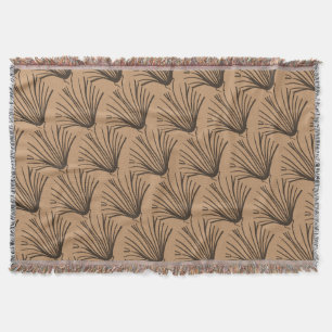 Cobertor Russo Negro e Castanho