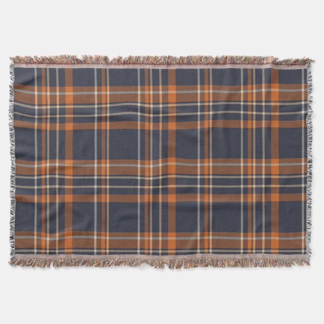 Cobertor Rustic Christmas/winter plaid   (Frente)