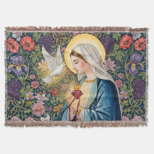 Cobertor Sagrado Coração de Maria, Devoção, Arte Cristã
