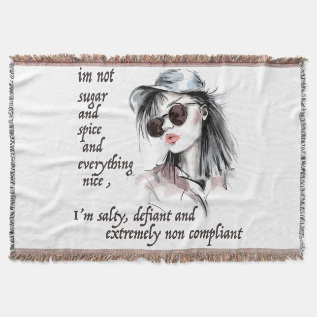 Cobertor Salty e Defiant (Frente)