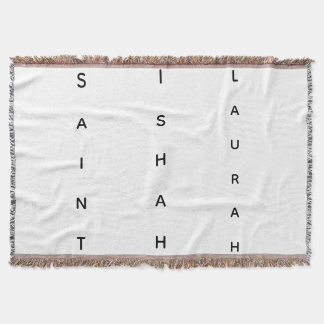 COBERTOR SANTA ISHAH LAURAH VERTICAL (Frente)