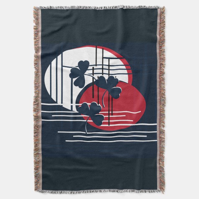 Cobertor São Patrick, abstração (Frente Vertical)