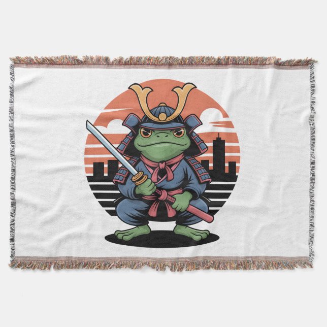 Cobertor Sapo Samurai (Frente)