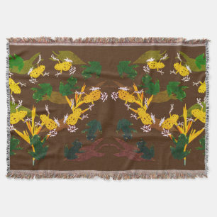 Cobertor Sapos da floresta tropical