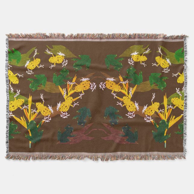 Cobertor Sapos da floresta tropical (Frente)