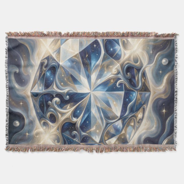 Cobertor Sapphire – The Stone of Truth and Wisdom´3 (Frente)