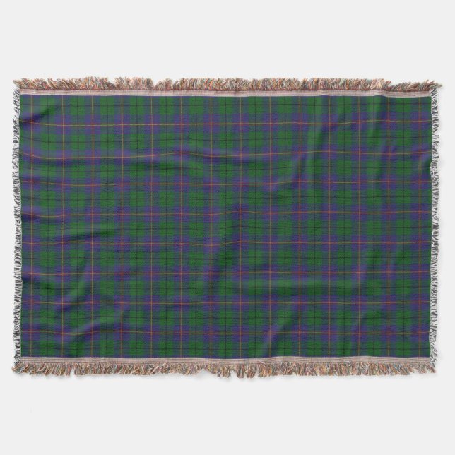 Cobertor Scottish Clan Carmichael Tartan (Frente)
