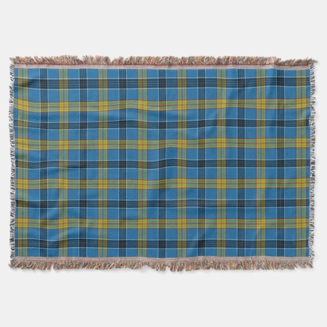 Cobertor Scottish Clan Laing Tartan Xadrez (Frente)