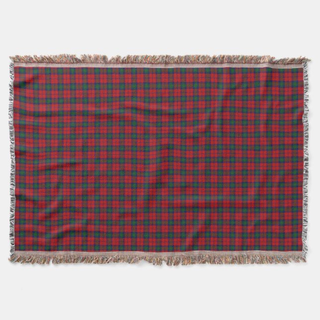 Cobertor Scottish Clan Lindsay Lindsey Tartan (Frente)
