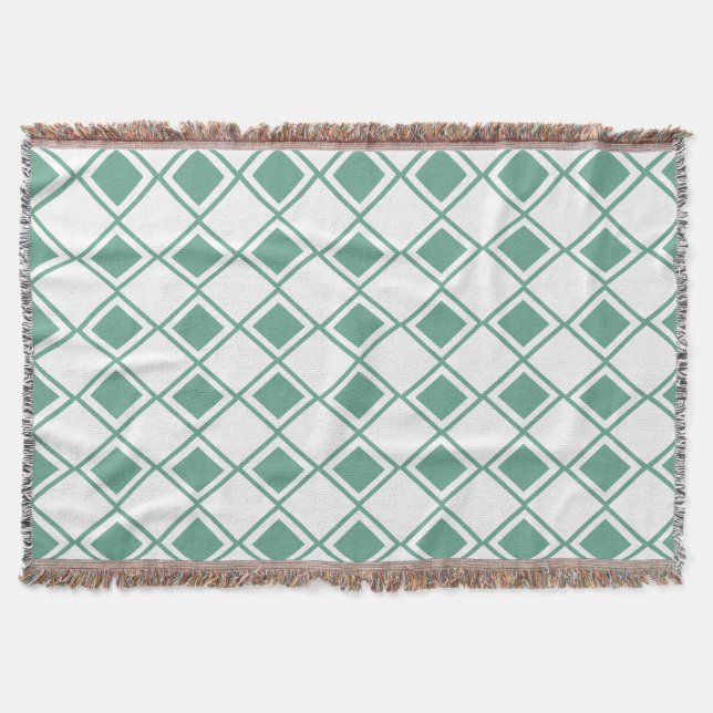 Cobertor Seafoam Harlequin (Frente)