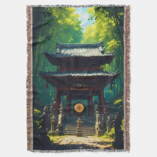 Cobertor "Seijaku no Mon" – Porta da Tranquilidade