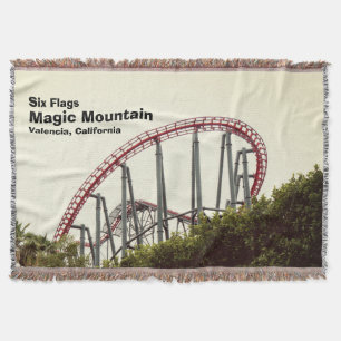 Cobertor Seis Flags Magic Mountain