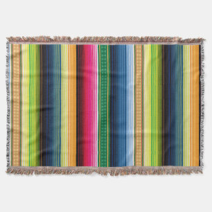 Cobertor Serape geral mexicano tradicional
