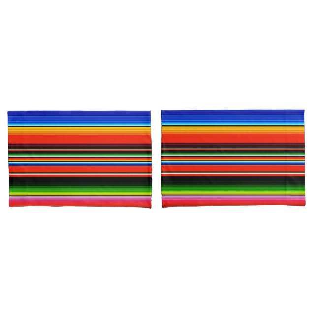 Cobertor Serape Mexicano Fiesta Sudoeste (Frente - conjunto)
