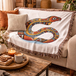 Cobertor Serpente da Terra Enrolada 