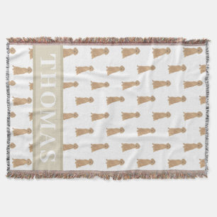 Cobertor Setter Irlandês Personalizado