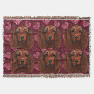 Cobertor Setter Vermelho Irlandês