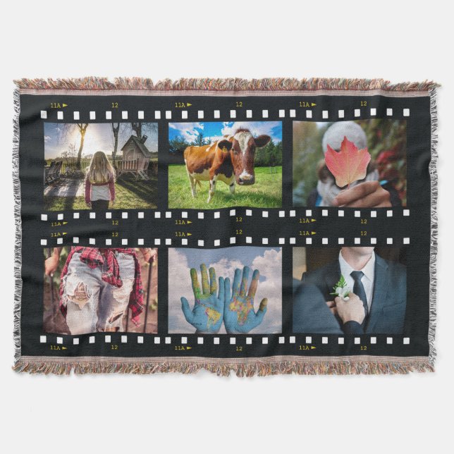 Cobertor SEUS 6 FOTOS modelo lança-cobertor personalizado (Frente)