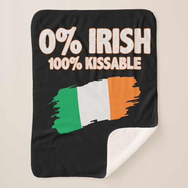 Cobertor Sherpa 0% Irish 100% Kissable (Frente)