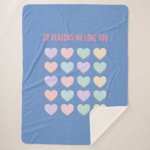 20 razões pelas quais te amamos - 20 Birthday Gift