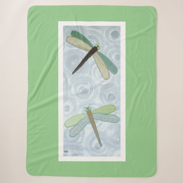 Cobertor Sherpa 2 Dragonflies #1 (Frente)