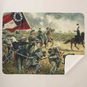 Cobertor Sherpa 4º ALABAMA em MANASSAS 1861