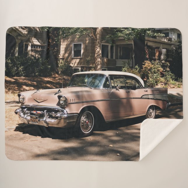 COBERTOR SHERPA 57 CHEVY (Frente (Horizontal))