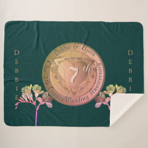 Cobertor Sherpa 7 Casamento Aniversário Cobre Fresia