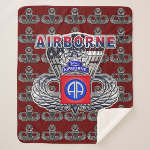Cobertor Sherpa 82ª Divisão Aerotransportada